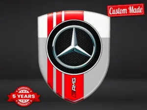 Mercedes Impression Autocollants Résistants Limité Qualité